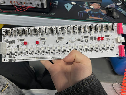 Mobile Phone Group Control Equipment Motherboard Ethernet / WIFI Connection Independent Switch Fan Adjustable Supports USB / OTG