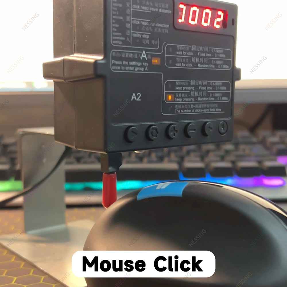Computer Keyboard Auto Clicker Device Mouse Automatic Random Temporari ...