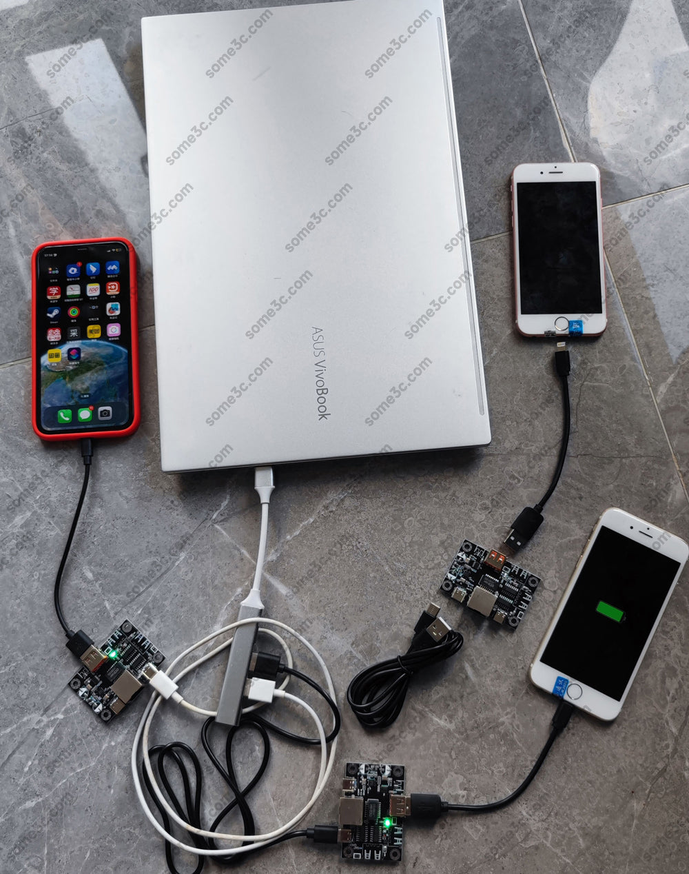 Control central para iPhone sin jailbreak, automatización iOS, estudio de juegos OTG, sincronizador de hardware, placa de control de captura de pantalla